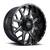 DOORBUSTER PRICING! - Impact Off-Road 815 Wheel 20x10 5x139.7 & 5x150 Gloss Black Milled -12mm - FREE T-SHIRT INCLUDED! | 815GB-21053-12