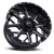 DOORBUSTER PRICING! - Impact Off-Road 815 Wheel 20x10 5x139.7 & 5x150 Gloss Black Milled -12mm - FREE T-SHIRT INCLUDED! | 815GB-21053-12