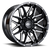 DOORBUSTER PRICING! - Impact Off-Road 819 Wheel 17x9 6x139.7 & 6x135 Matte Black Milled 0mm | 819MBM-79066-00