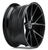 Inovit Speed Wheels Rims 19x9.5 5x112 5x114.3 Satin Black Machined W/ Dark Tint 38mm | 02319M5TF38KMFTDTM1ANA