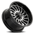 Revenge Rv204 Wheel 20x10 5x127 & 5x139.7 Black Machined -19mm | RV204-201051271397-19BM