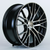 Rtx Vertex Wheels Rims 18x8 5x108 Black Machined 38mm | 81918