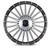 Vossen Hf8 Wheels Rims 22x9 Blank Custom Drilled Brushed W/ Emc Polished Lip 15mm | HF8-22X900+15-F-EMC