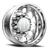 Adf Classic Dually Wheel 24x8.25 8x210 Polished -167mm - FREE T-SHIRT INCLUDED! | D101PP248226-167