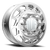 Adf Payload Left Dually Wheel 28x8.25 8x170 Polished 132mm - FREE T-SHIRT INCLUDED! - MINIMUM PURCHASE OF 4 WHEELS | D201PP288223+132L