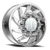 Adf Contractor Right Dually Wheel 24x8.25 8x210 Polished 144mm - FREE T-SHIRT INCLUDED! | D203PP248226+144R