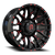 Revenge Rv201 Wheel 20x10 8x180 Black Milled w/ Red Tint -19mm | RV201-20108180-19BRW