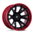 Fuel Fc402 Catalyst Wheels Rims 20x10 8x165.1 Matte Black With Candy Red Lip -18mm | FC402MQ20108018N