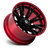 Fuel Fc402 Catalyst Wheels Rims 22x12 8x165.1 Matte Black With Candy Red Lip -44mm | FC402MQ22128044N