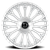 Dolce Luxury Roma Wheel 22x10.5 5x112 & 5x115 Gloss Sliver With Brushed Face 25mm - FREE T-SHIRT INCLUDED! | ROMA-2210538GSBF