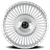 Dolce Luxury Trento Wheel 22x9 5x112 & 5x120 Gloss Sliver With Brushed Face 30mm - FREE T-SHIRT INCLUDED! | TRENTO-229010GSBF
