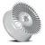 Dolce Luxury Trento Wheel 22x9 5x115 & 5x120 Gloss Sliver With Brushed Face 15mm - FREE T-SHIRT INCLUDED! | TRENTO-229018GSBF