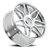 Dolce Luxury Verona Wheel 24x10 6x135 & 6x139.7 Chrome 25mm - FREE T-SHIRT INCLUDED! | VERONA-241036C25