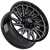 DOORBUSTER PRICING! - Tis 547Bm Wheel 20x9 8x165.1 Gloss Black w/ Milled Accents 0mm - FREE T-SHIRT INCLUDED! | 547BM-2098100