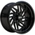 Xm Offroad Xm-500 Wheels Rims 22x11 6x135 6x139.7 Semi Matte Black -44mm | XM500221161356139744108SMB
