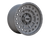 XM Offroad Xm-703 17x9 5x127 Semi Matte Gunmetal 0mm Wheels