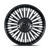 DOLCE LUXURY Razzo Wheels Rims 24x10 Blank Custom Drilled Gloss Black 25mm | RAZZO-241000GB25