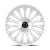 DOLCE LUXURY Roma Wheels Rims 22x9 Blank Custom Drilled Gloss Sliver With Brushed Face 18mm | ROMA-229000GSBF
