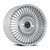 DOLCE LUXURY Trento Wheels Rims 22x9.5 Blank Custom Drilled Gloss Sliver With Brushed Face 35mm | TRENTO-229500GSBF