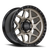 Hardrock Offroad H107 Wheel 17x9 6x139.7 Matte Bronze w/ Black Bead Ring -12mm | H107-179083112BR