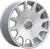 Massiv 927 Wheels Rims 24x9 6x135 6x139.7 Silver Brushed W/ Floating Cap 25mm | MAS927-24930SBR-FC