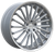 Ravetti M14 Wheels Rims 20x8.5 5x120 Silver Brushed W/ Stainless Lip 38mm | RAV-M14-2866SBR