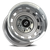 Vision 54 Cheyenne Wheel 22x10 6x139.7 Silver w/ Machined Lip -25mm | 54-22083SML-25