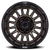 Black Rhino Br025 Rival Wheel 17x9 6x139.7 Burnt Bronze w/ Matte Black Lip -12mm - FREE T-SHIRT INCLUDED! | BR025ZB17906812N