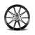Curva Cff72 Wheels Rims 19x8.5 5x114.3 Black Machined Face 35mm | CFF72-19851143573BMF
