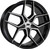 Big Baller Brand H141 Z05 Wheels Rims 20x10.5 Blank Custom Drilled Gloss Black With Brushed Face 42mm | H141-Z05-1429