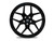 Big Baller Brand H130 Z05 Wheels Rims 17x8 5x114.3 Full Gloss Black 35mm | H130-Z05-1395