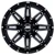 Big Baller Brand H137 Lb4 Wheels Rims 18x9 6x135 6x139.7 Gloss Black Milled 18mm | H137-LB4-1829
