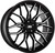 Big Baller Brand H148 Z08 Wheels Rims 20x9 5x112 Gloss Black With Machined Face 35mm | H148-Z08-1883