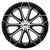 Big Baller Brand H153 Z09 Wheels Rims 20x9 5x114.3 Gloss Black With Machined Face 35mm | H153-Z09-1569