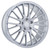 Big Baller Brand H190 Z04 Wheels Rims 18x8 5x114.3 Gloss Silver With Brushed Face 35mm | H190-Z04-1386