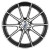Impact Racing 503 Wheels Rims 17x7 4x100 4x114.3 Gloss Black With Machined Face 38mm | 503BMF-17717+38