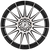Impact Racing 506 Wheels Rims 18x8 5x112 5x114.3 Gloss Black With Machined Face 38mm | 506BMF-18858+38