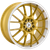Impact Racing 508 Wheels Rims 18x8 5x100 5x114.3 Gold Machined Lip 38mm | 508GML-18814+38