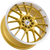 Impact Racing 508 Wheels Rims 18x8 5x100 5x114.3 Gold Machined Lip 38mm | 508GML-18814+38