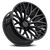 DOORBUSTER PRICING! - Tis 566B Wheel 18x9 8x165.1 Gloss Black 18mm - FREE T-SHIRT INCLUDED! | 566B-8908118