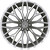 Tis 566Bsm Wheels Rims 18x9 5x127 Brushed Silver 0mm | 566BSM-8907300