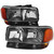 Spec-D Headlight & Bumper Light Combo w/ Black Housing | SPE 2LBLH-GMC99JM-RO