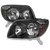 Spec-D Headlights w/ Black Housing & Amber Reflector | SPE 2LH-4RUN03JM-GO