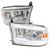 Spec-D Headlights w/ Chrome Housing, Sequential Turn Signal & Amber Reflector | SPE 2LH-DGP09-G3-RS