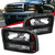 Spec-D Black Euro Headlights | SPE 2LH-F250991PCJM-ABM