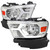 Spec-D Headlights w/ Chrome Housing & Amber Reflector | SPE 2LH-RAM1915-G3-RS