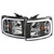 Spec-D Headlights w/ Black Housing | SPE 2LH-SIV07JM-G3-GO