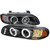 Spec-D Halo Projector Headlights w/ LED Signal Light & Black Housing | SPE 2LHP-E3997JM-8V2-TM