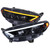 Spec-D Smoked Halo Projector Headlights w/ Sequential Turn Signal & Black Housing | SPE 2LHP-FUS13G-SQ-TM