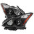 Spec-D Headlights w/ Black Housing & Amber Reflector | SPE 2LHP-G37082JM-RS